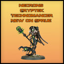 Warhammer 40k: Necron Cryptek Technomancer New on Sprue (No bases)