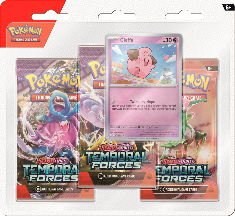 Pokémon TCG Temporal Forces Cleffa Triple Pack