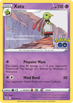 Xatu - 33/78 - Uncommon - Pokémon GO