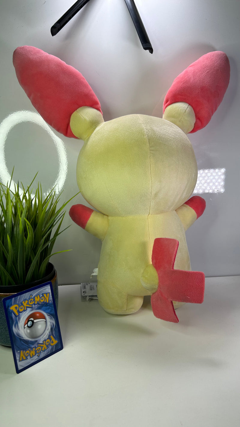 Pokemon Plush Toy - Plusle - Medium  17 inch / 43 cm