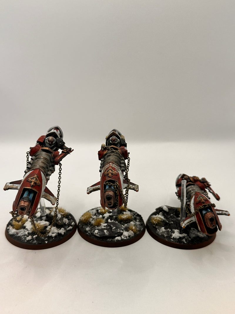Horus Heresy World Eaters Sky Hunter Squadron - Painted BF056