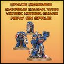 Warhammer 40k: Space Marine Marneus Calgar with Victrix Honour Guard New on Sprue (No Bases)