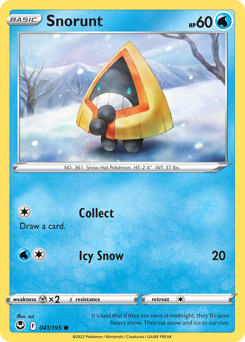 Snorunt - 41/195 - Common - Silver Tempest