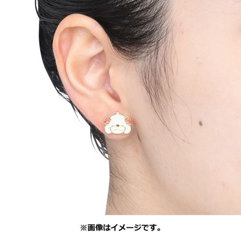 Pokemon Centre Hisuian Growlithe Stud Earring - Japanese Import
