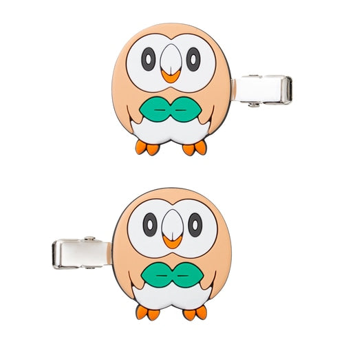 Pokemon Centre Rowlett Character Hair Clip Accessory - Japanese Import