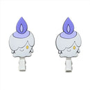 Pokemon Centre Litwick Character Hair Clip Accessory - Japanese Import