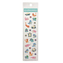 Pokémon Centre Sticker Set Charmander Bulbasaur Squirtle Purple Art - Japanese Import