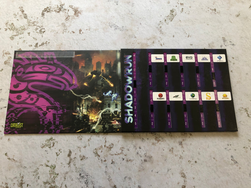 Shadowrun RPG Sixth World GM Screen AS683-0924