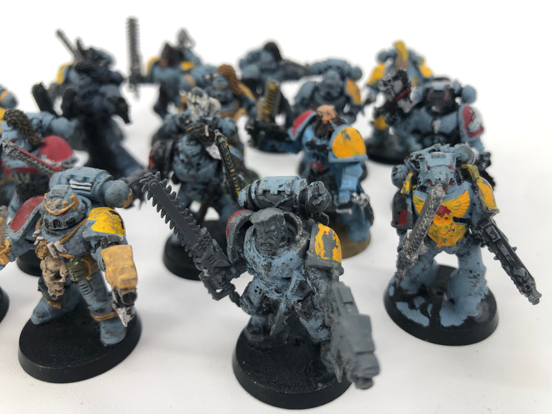 Space Marines Wolves Blood Claws x17 AT144-0927