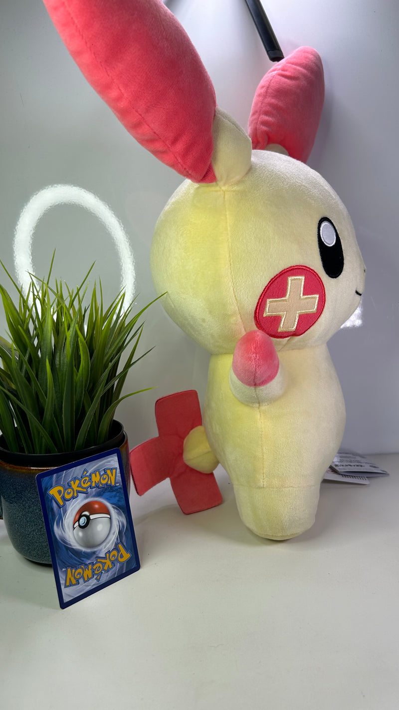 Pokemon Plush Toy - Plusle - Medium  17 inch / 43 cm