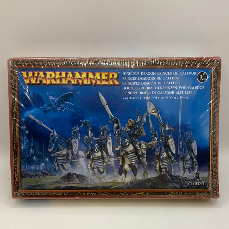 Warhammer Fantasy/Old World: High Elf Dragon Princes of Caledor OOP NIB (BD702)