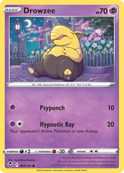 Drowzee - 60/195 - Common - Silver Tempest