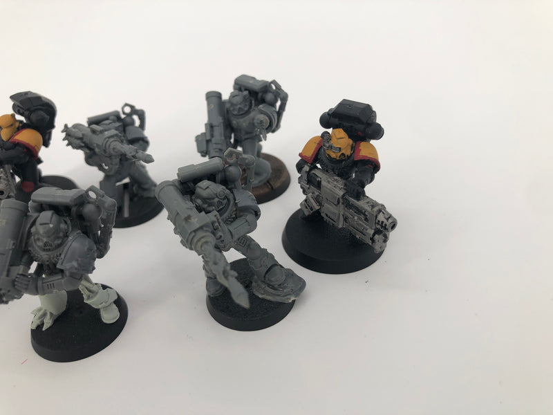 Space Marines Iron Hands Devastator Squad AW152-0927