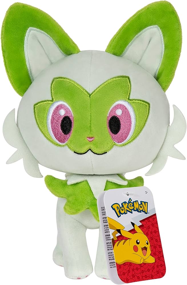 8" Pokémon Sprigatito Plush