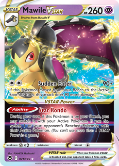 Mawile VSTAR - 71/195 - Rare Holo VSTAR - Silver Tempest