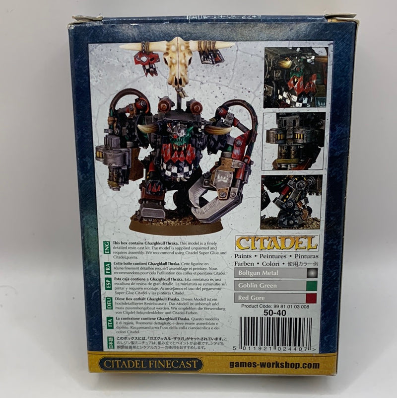 Warhammer 40k: Orks Ghazghkull Thraka (NIB) (BD717)