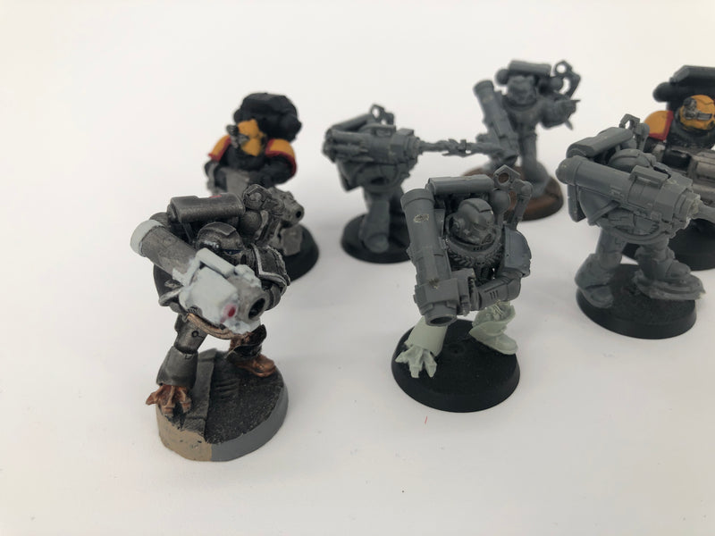 Space Marines Iron Hands Devastator Squad AW152-0927