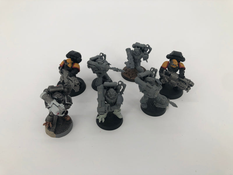 Space Marines Iron Hands Devastator Squad AW152-0927