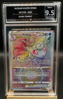 Alolan Vulpix VSTAR 197/195 GG 9.5 Silver Tempest EBLV0001