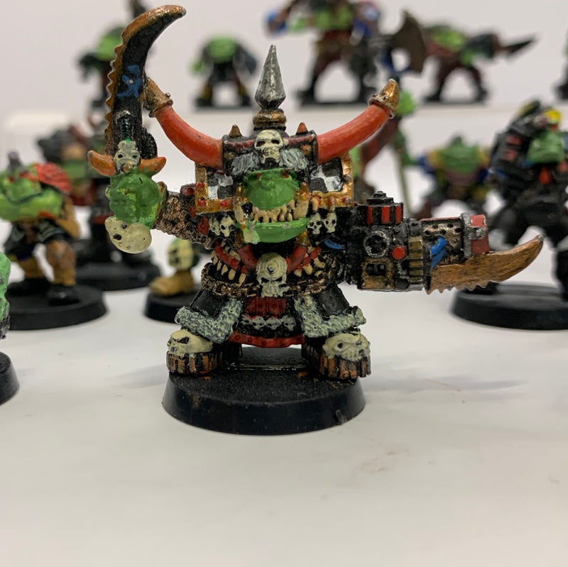 Warhammer 40k Orks Oldhammer Painted OOP (AZ065)