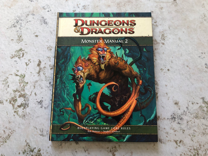 Dungeons & Dragons - Monster Manual 2 - 4th Edition AS648-0924