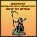 Warhammer 40k: Necron Overlord OOP New on Sprue (No Bases)