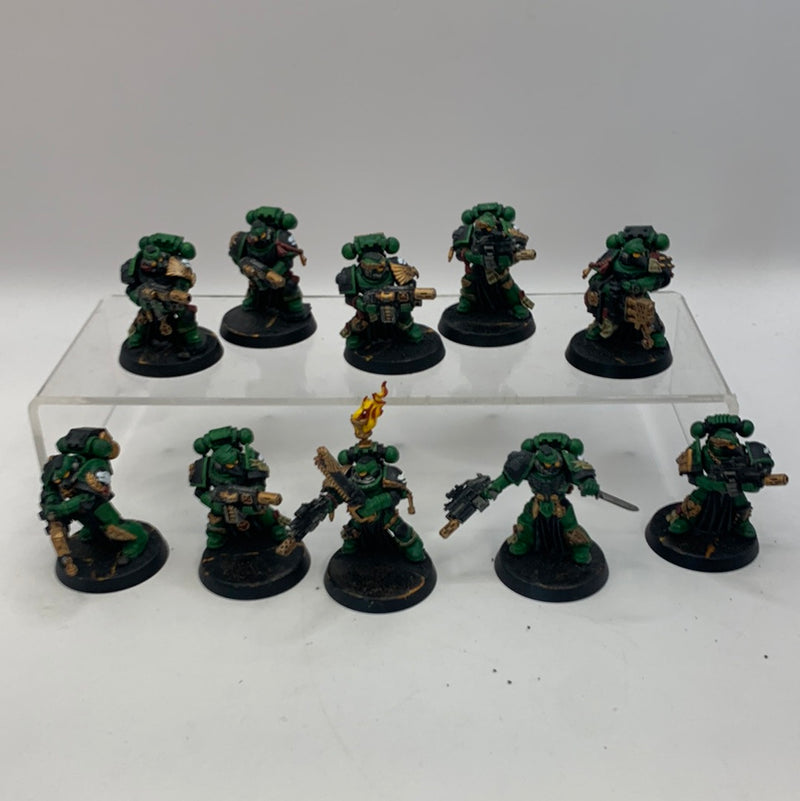 Warhammer 40k: Space Marine Salamander Tactical Squad (AZ142)