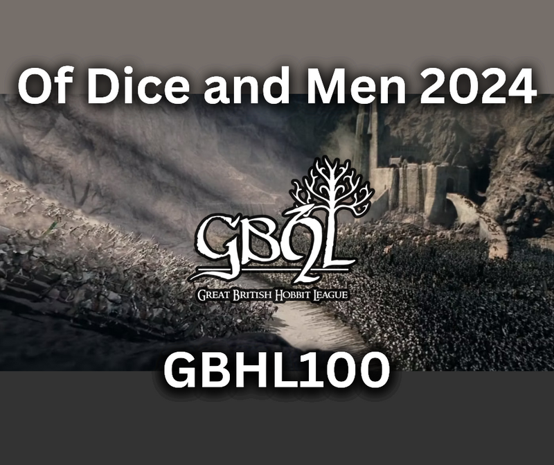 Of Dice and Men - SBG Event - 7/8th September