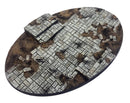 Resin Base - Broken City Oval - 170x105mm (1)