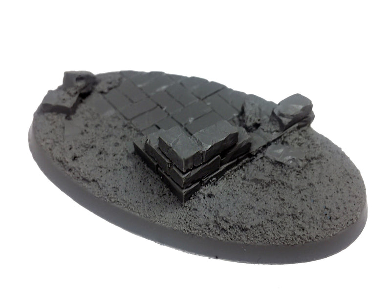 Resin Base - Broken City Oval - 75x42mm Hero (1)