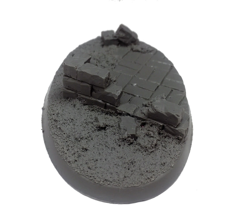 Resin Base - Broken City Oval - 75x42mm Hero (1)