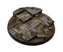 Resin Base - Broken City Round - 80mm (1A)