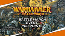 Warhammer the Old World Battle March Event - November 15th
