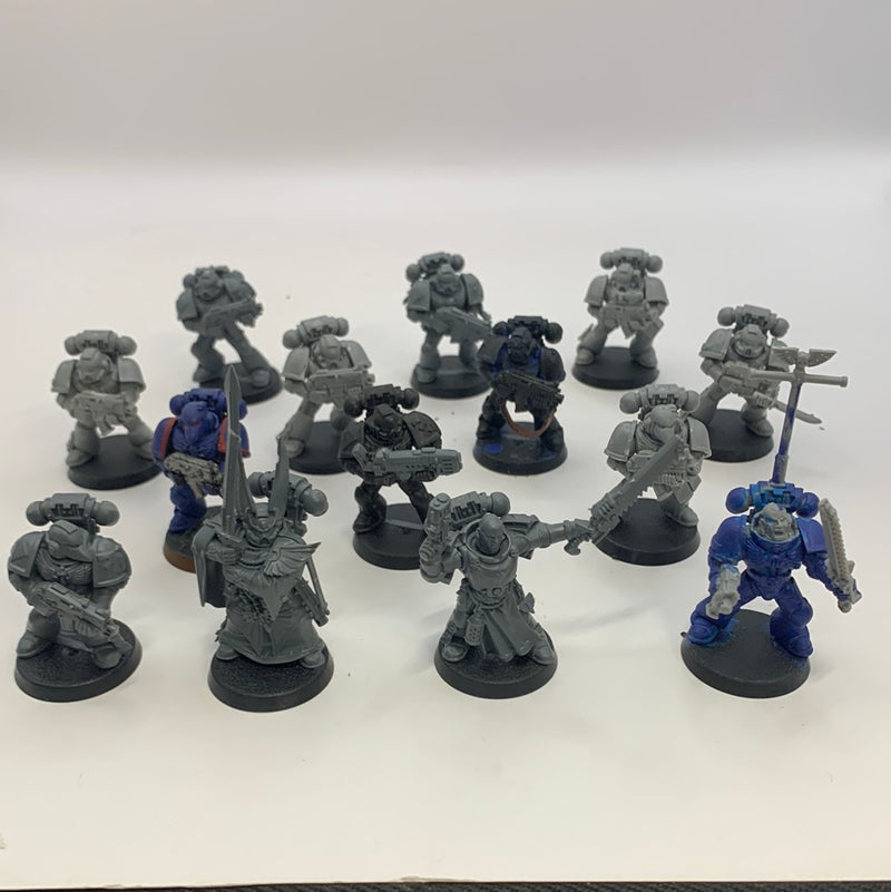 Warhammer 40k: Space Marine Tactical Marines & Champion (AA063)