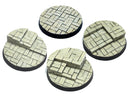 Resin Base - Cobblestone Courtyard Round - 50mm (4)