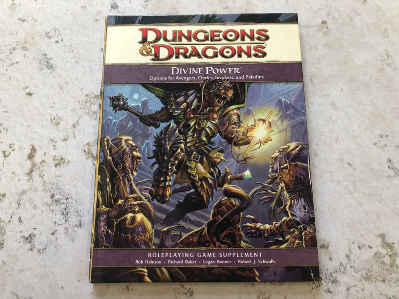 Dungeons & Dragons - Divine Power - 4th Edition AS652-0924