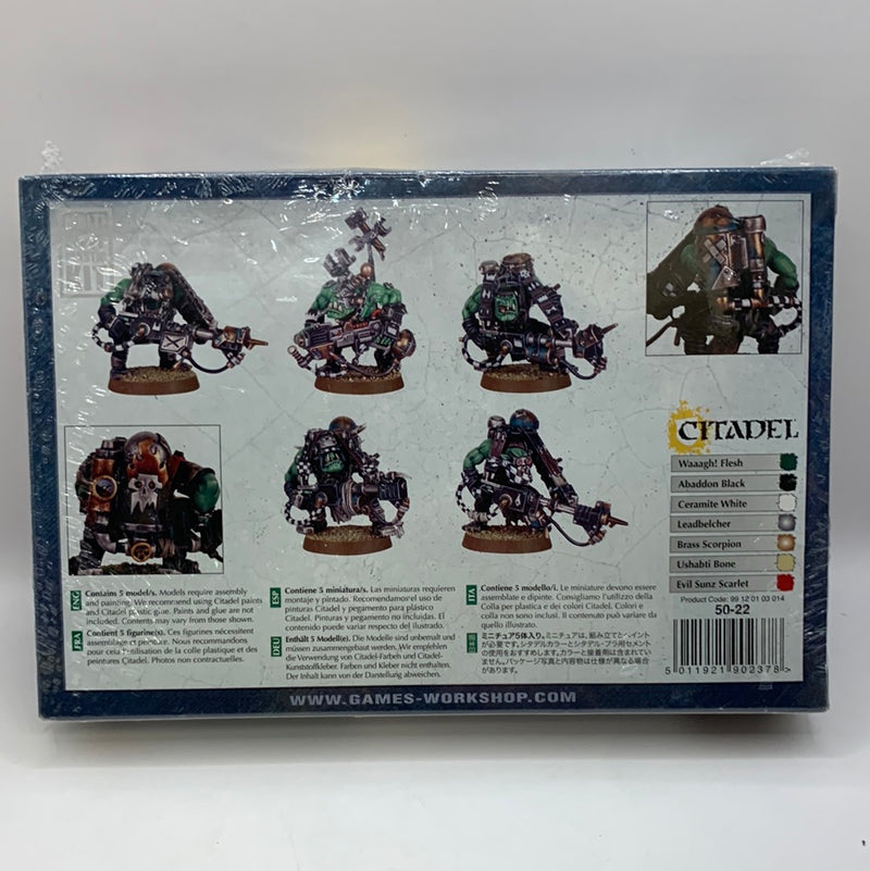 Warhammer 40k: Orks Lootas / Burnas (NIB) (BD710)