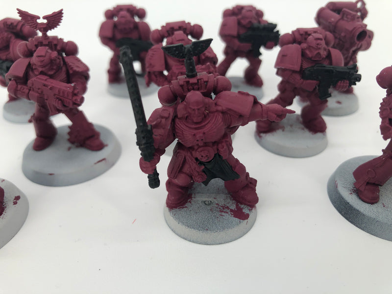 Space Marines Blood Angels Tactical Squad BC016-0927