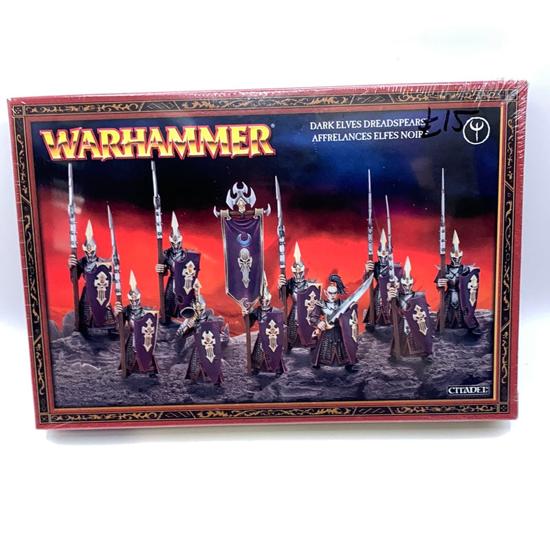 Warhammer Fantasy/Old World: Dark Elf Dreadspears (NIB) (BD700)