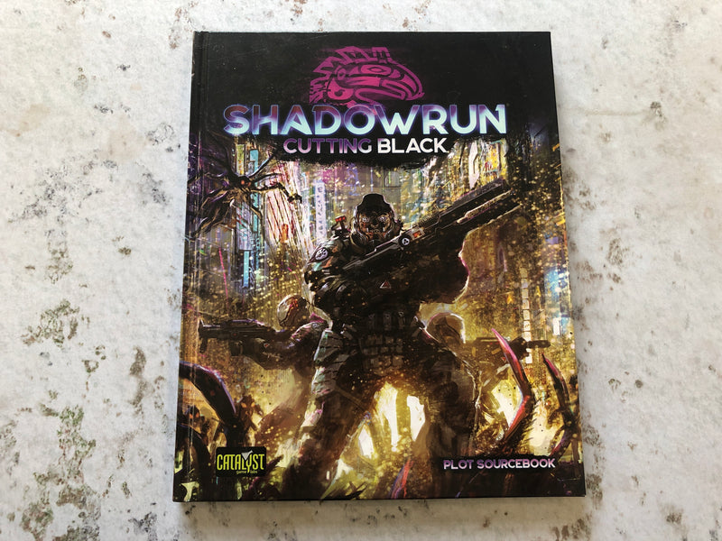 Shadowrun RPG Cutting Black Sourcebook AS680-0924