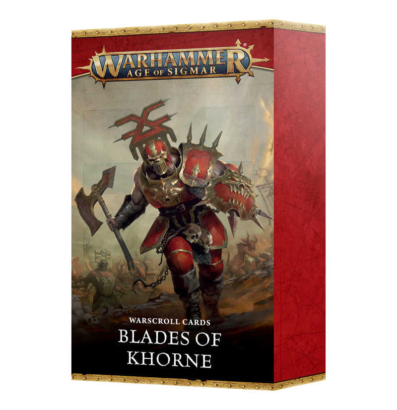 Warscroll Cards: Blades of Khorne (2025)