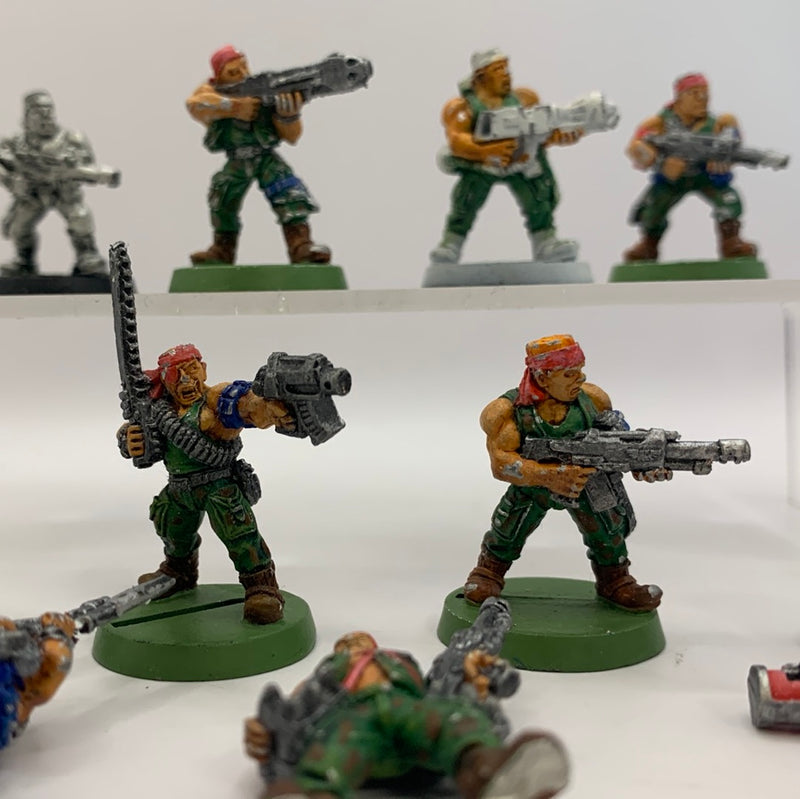 Warhammer 40k: Astra Militarum Catachan Squad OOP (AA113)