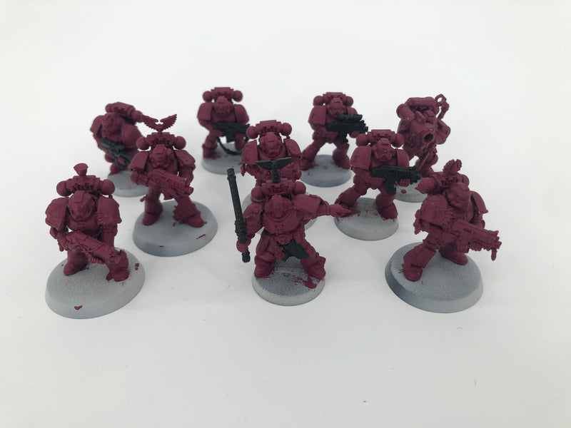 Space Marines Blood Angels Tactical Squad BC016-0927