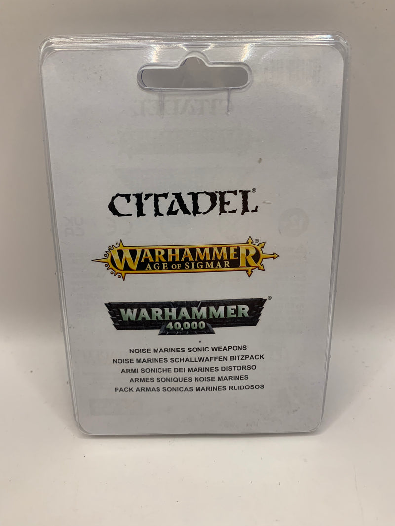 Warhammer 40k: Chaos Space Marine Noise Marine Sonic Weapons (NIB) (AT034)