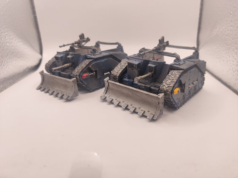 Warhammer 40k Death Korps of Kreig Centaur Artillery Tractor x2 AI068