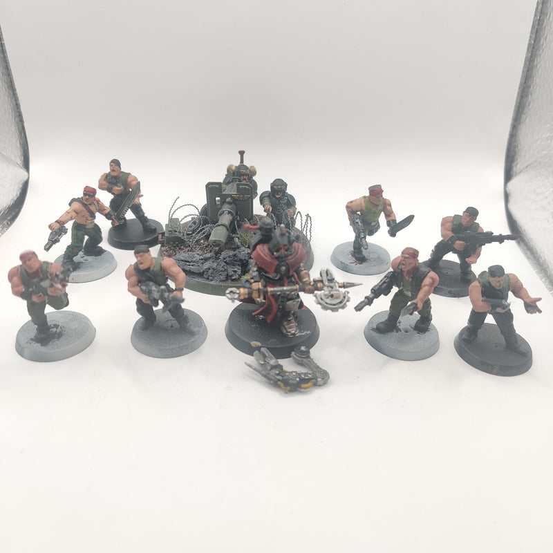 Warhammer 40k Catachans and Tech Priest - AW215