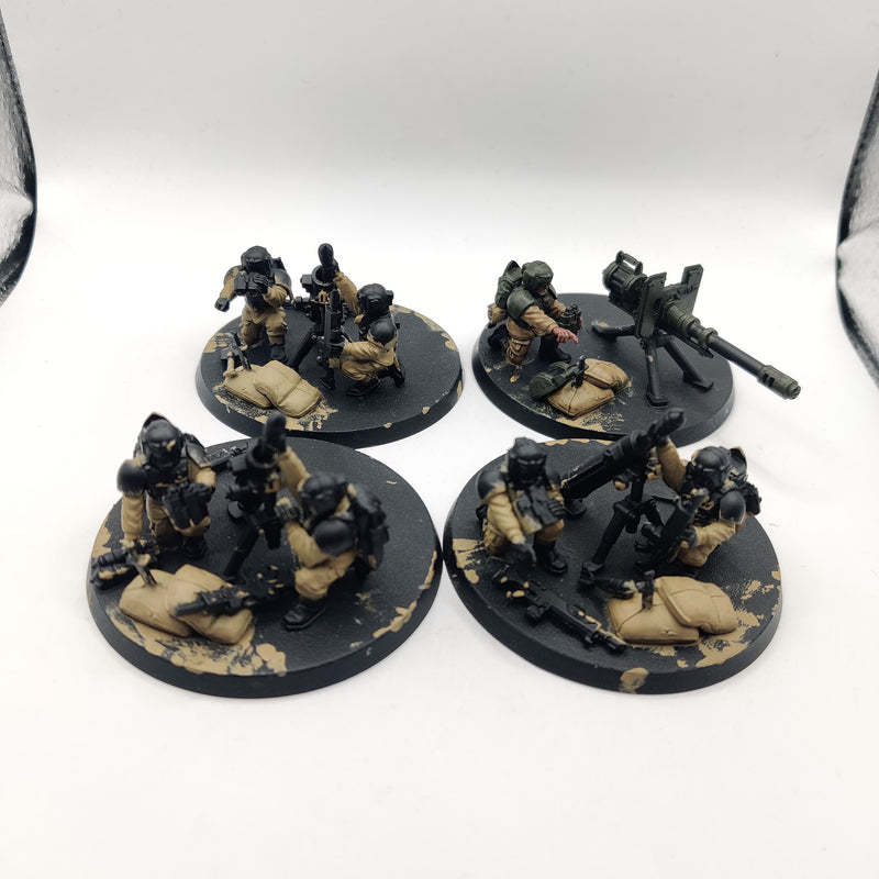 Warhammer 40k Astra Militarum Cadian Heavy Weapons Teams - AW219