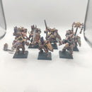 Warhammer Fantasy Chaos Warriors with Metal Upgrades Well Painted - AW129