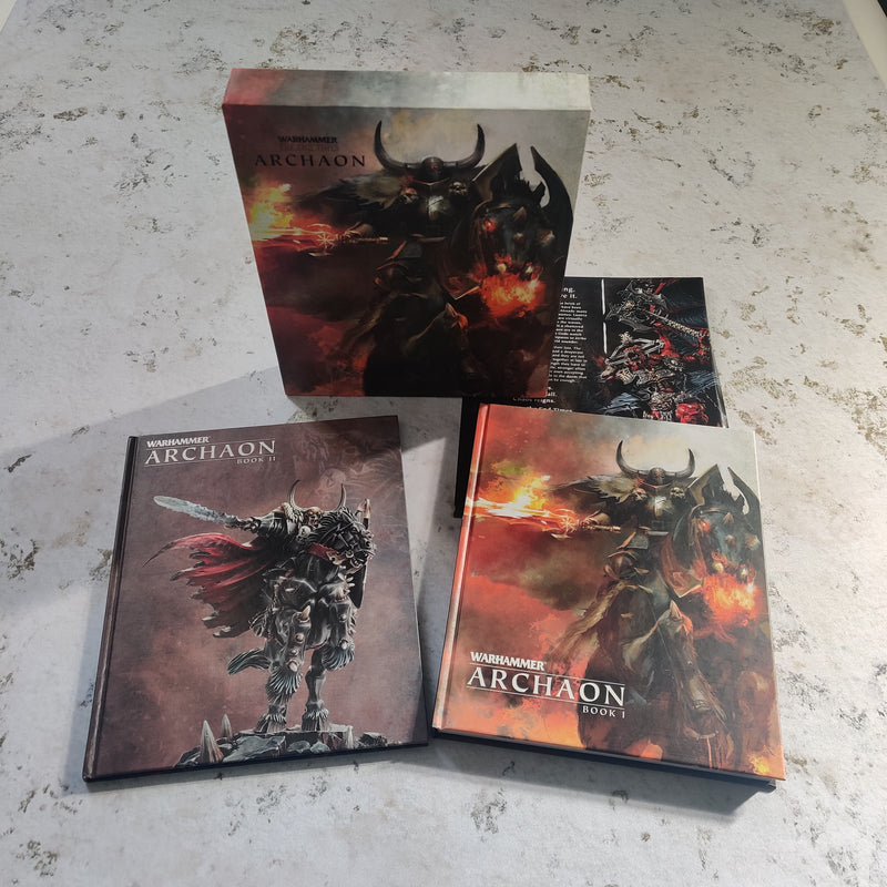 Warhammer The End Times Archaon Books 1 and 2 in hardcase BD024