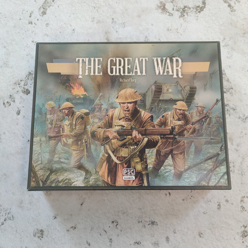 The Great War, PSC Games, Complete, NOS, Damaged Box BD034